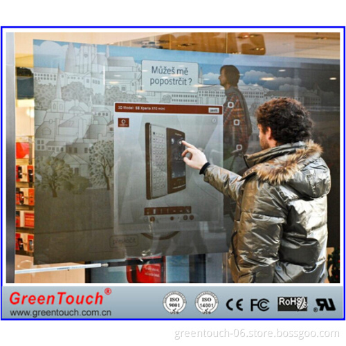 GreenTouch 17" touch skin window touch glass hid touch foil skin multitouch